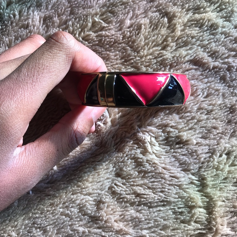 Pink & Black bracelet